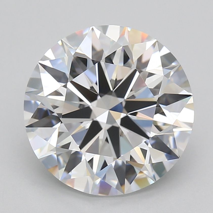 6.14 ct. round Lab Grown Diamond front image