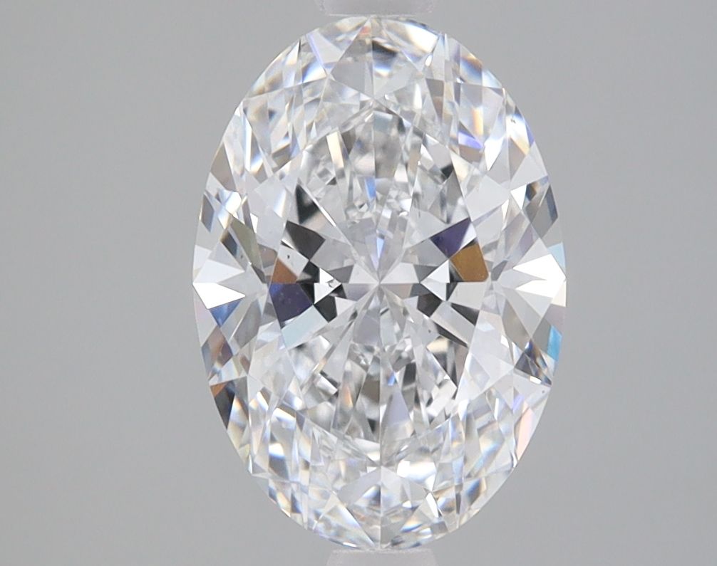 2.11 ct. oval Lab Grown Diamond front image