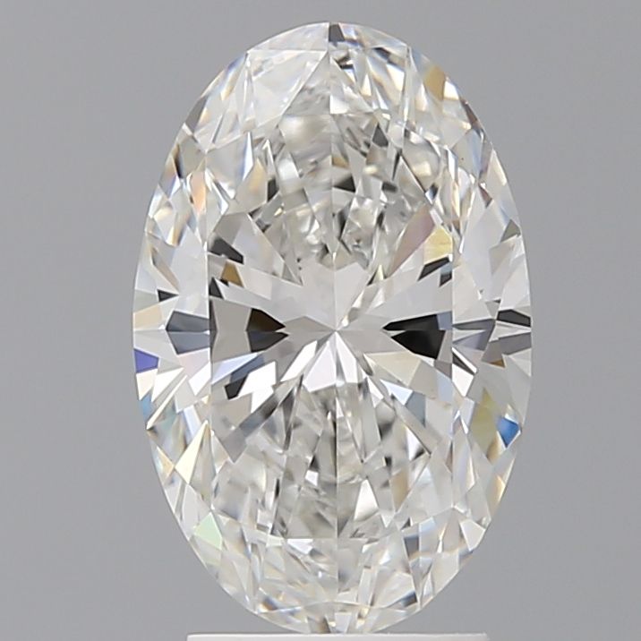 3.02 ct. oval Lab Grown Diamond front image