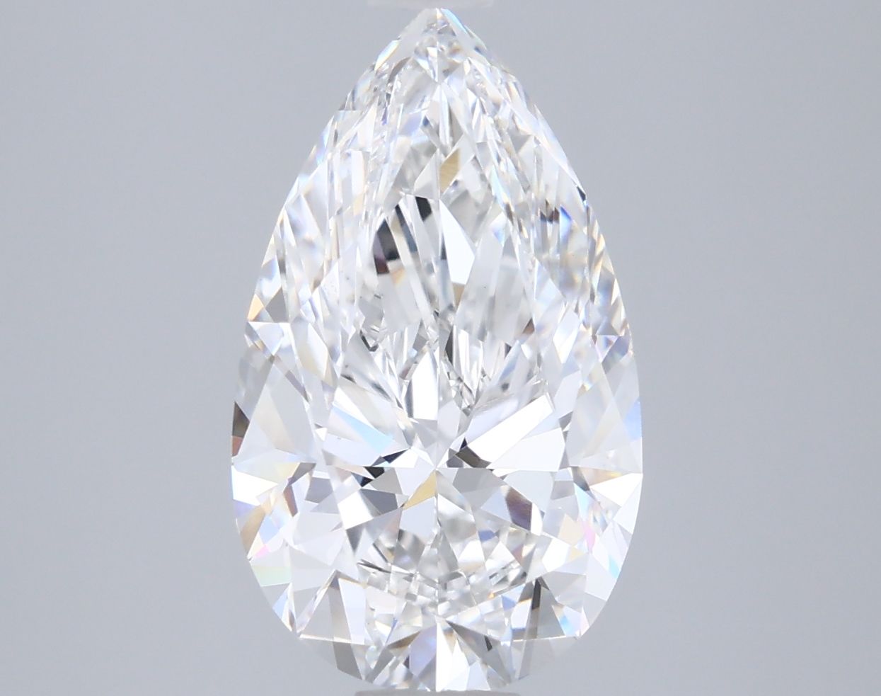2.60 ct. pear Lab Grown Diamond front image
