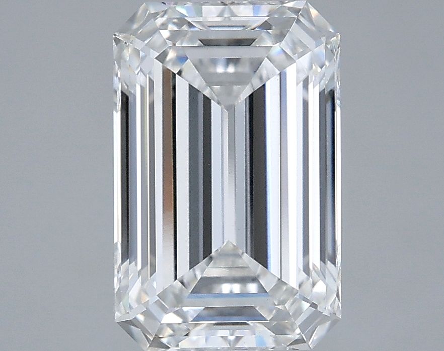 3.03 ct. emerald Lab Grown Diamond front image