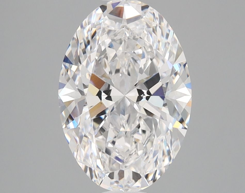 2.08 ct. oval Lab Grown Diamond front image