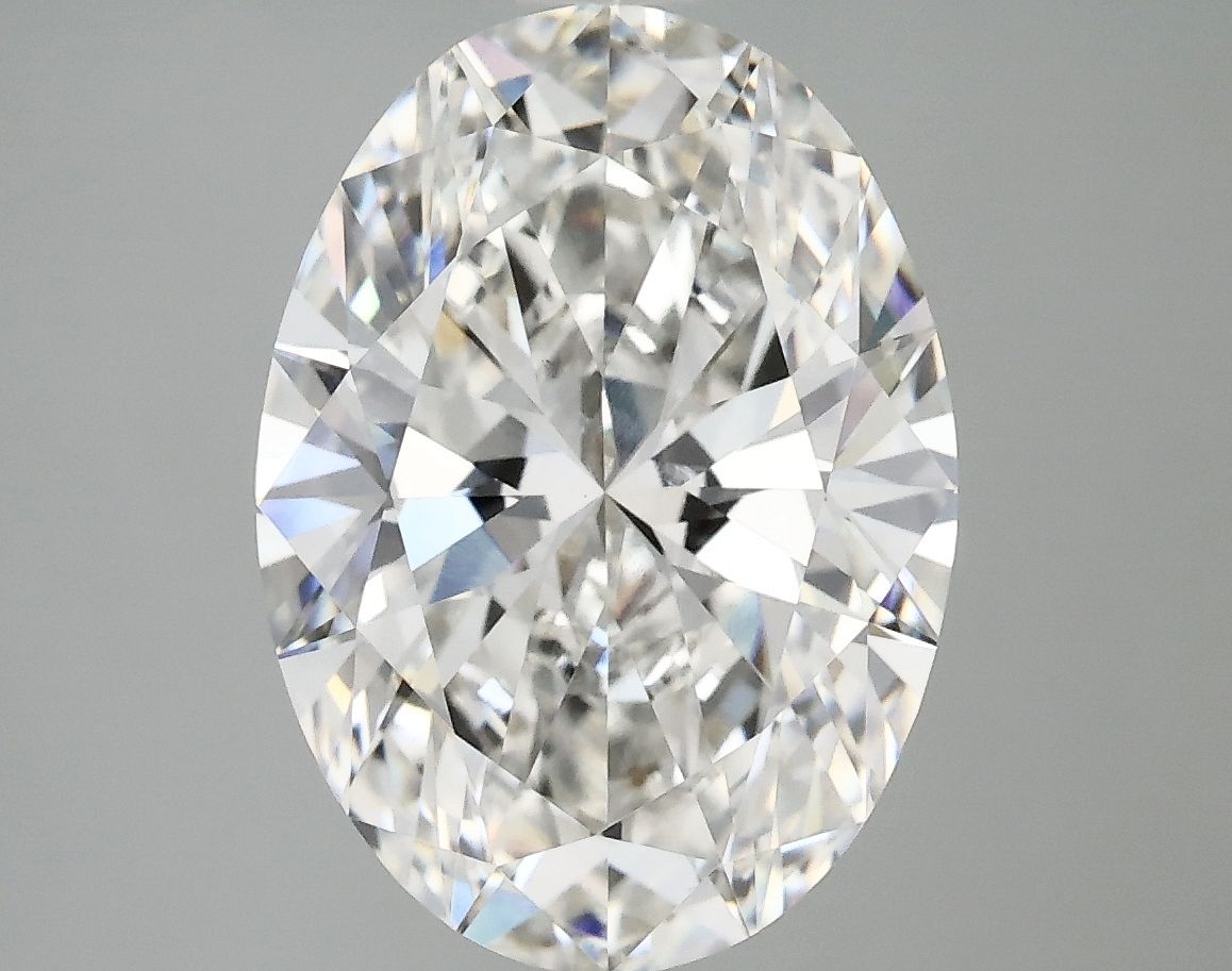 4.87 ct. oval Lab Grown Diamond front image