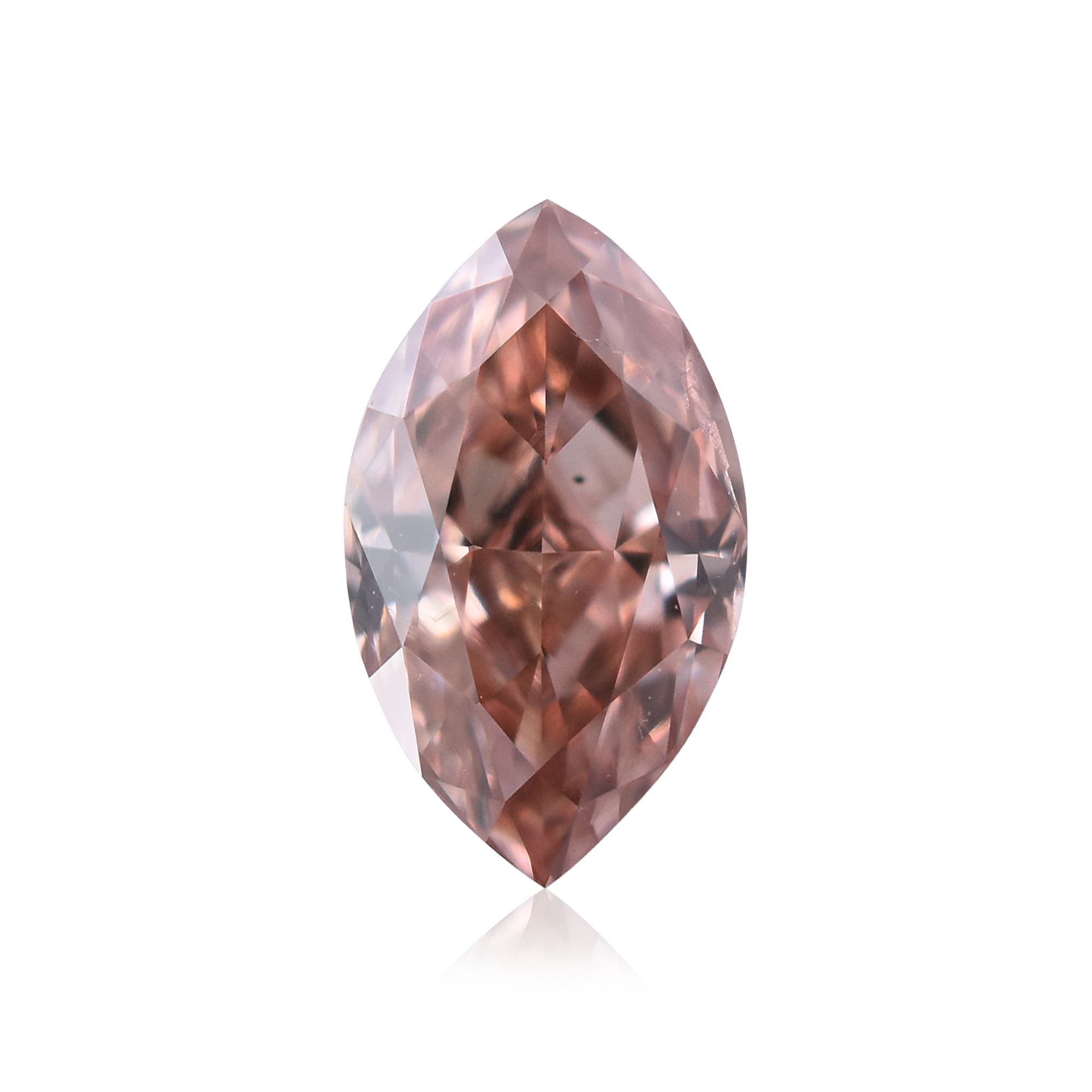 Diament 0.24 ct Fancy Intense Orangey Pink/SI2