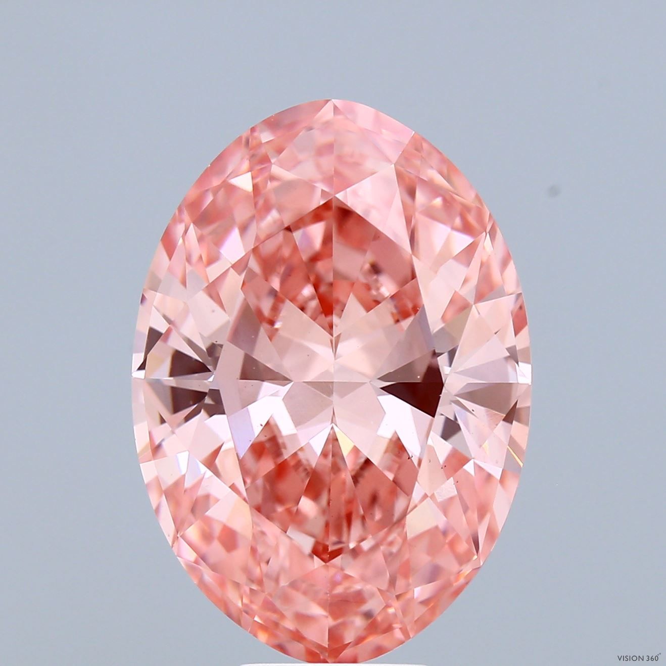 10.07 ct. oval Lab Grown Diamond front image