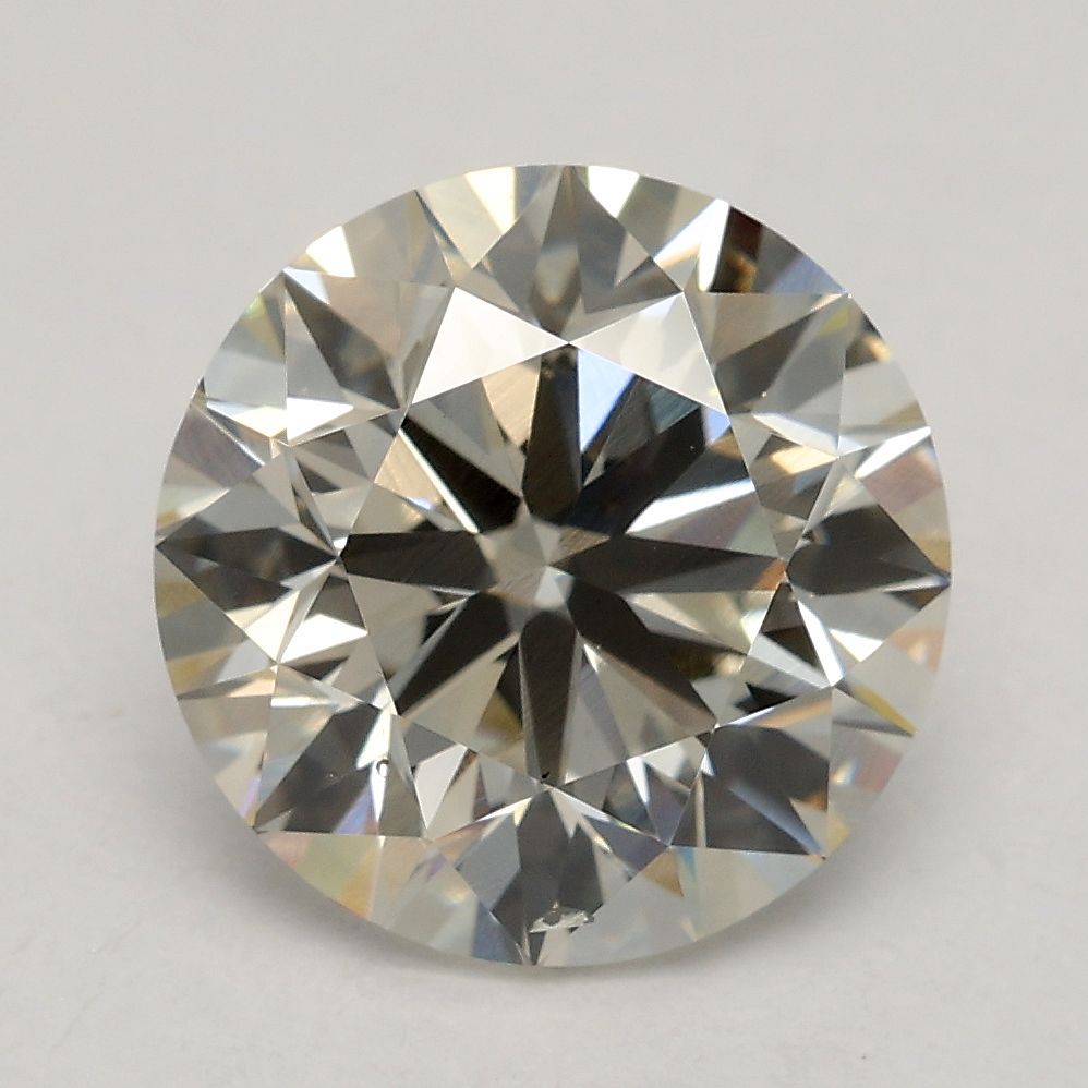 2.70 ct. round Lab Grown Diamond front image