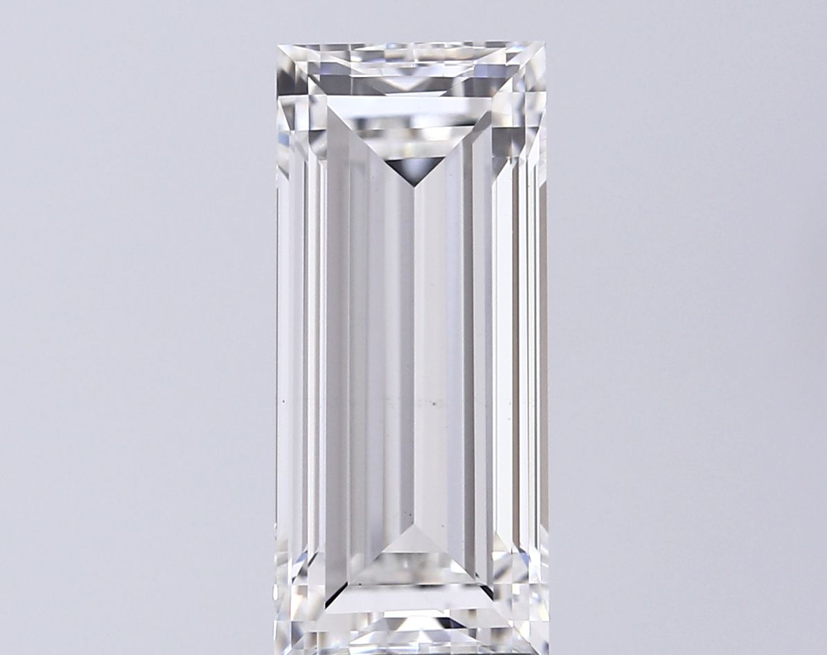 3.68 ct lab-grown Baguette Diamond