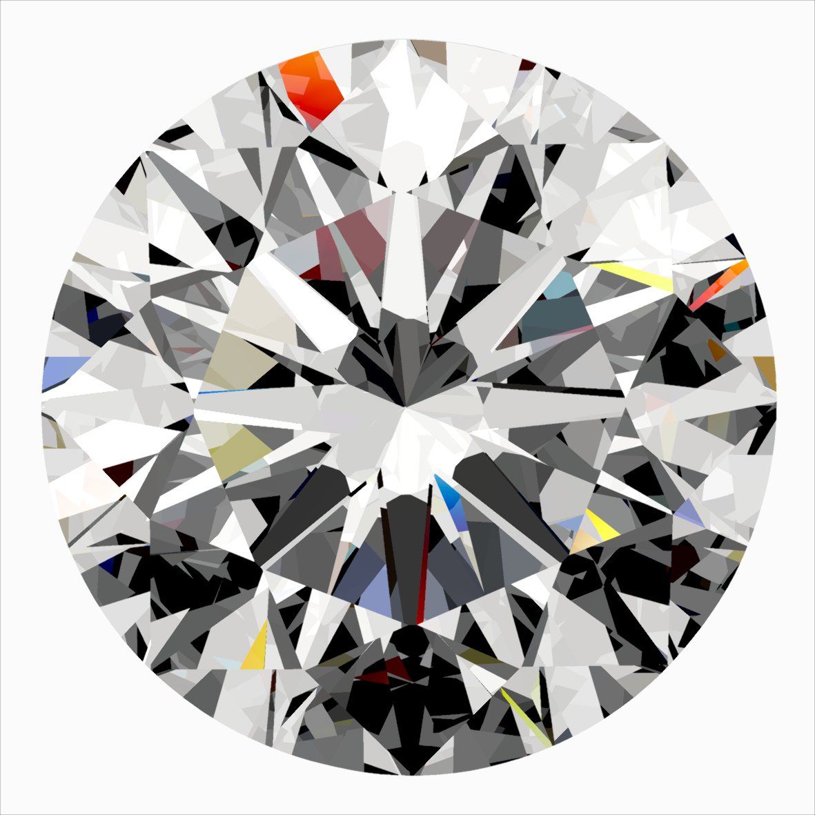 0.33 ct Round diamond
