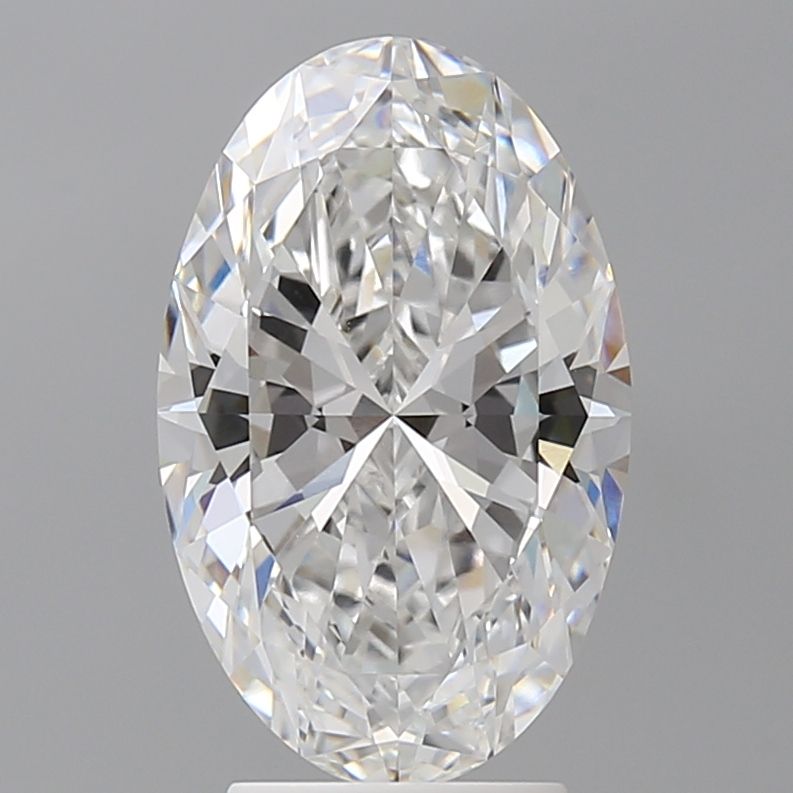 3.57 ct. oval Lab Grown Diamond front image