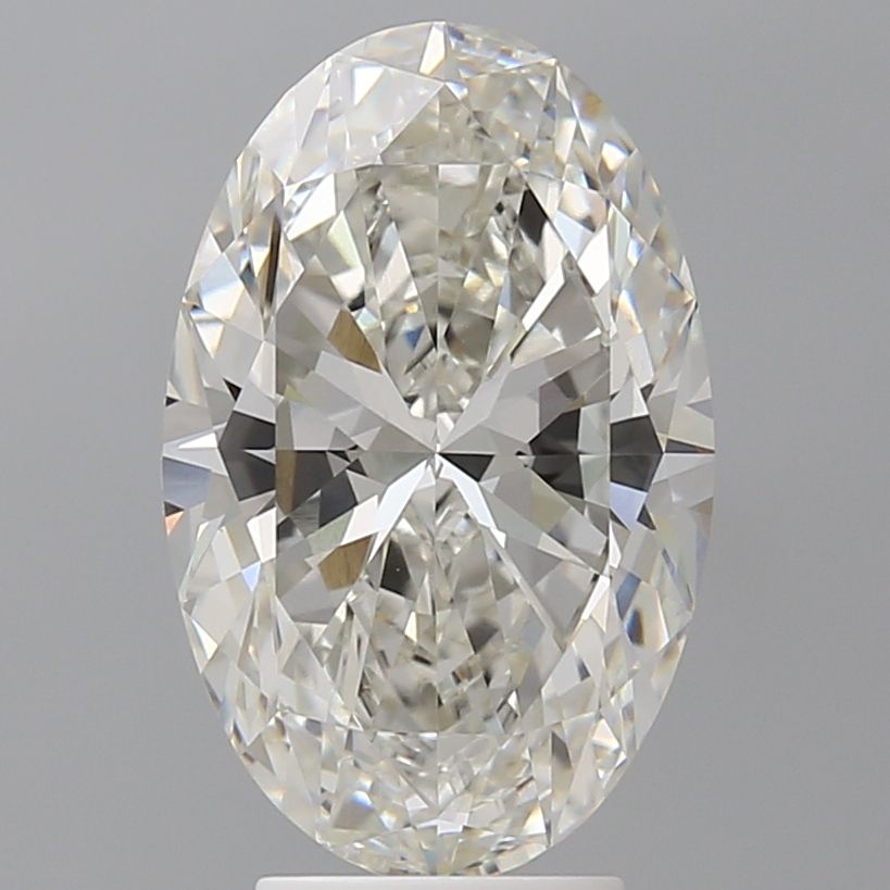 4.54 ct. oval Lab Grown Diamond front image