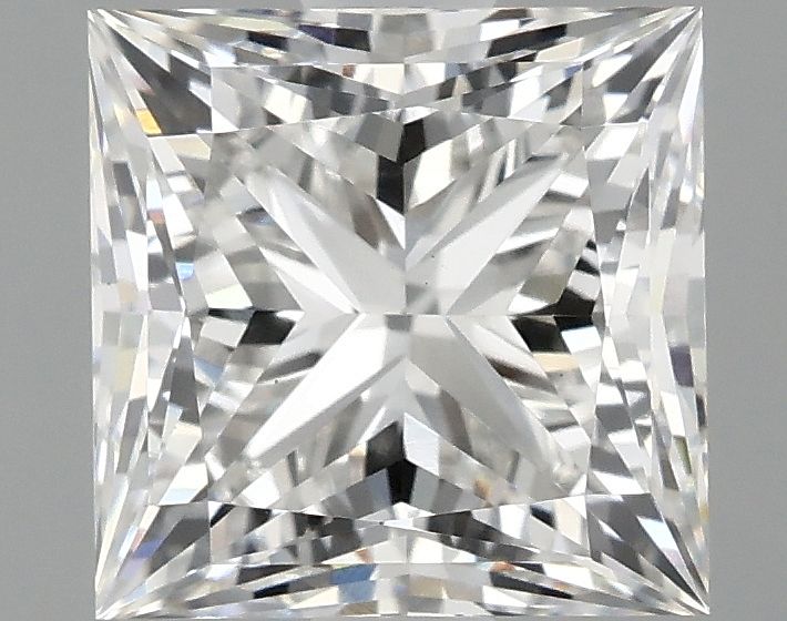 2.10 ct. princess Lab Grown Diamond front image