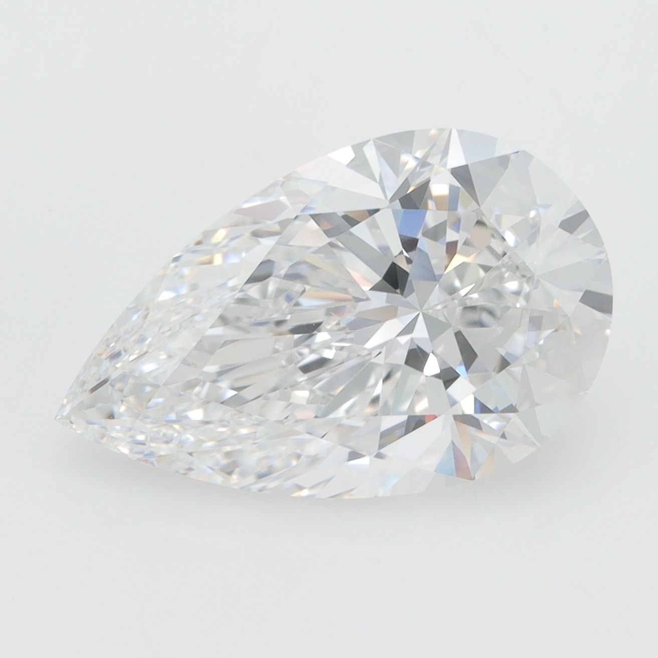 4.06 ct. pear Lab Grown Diamond front image