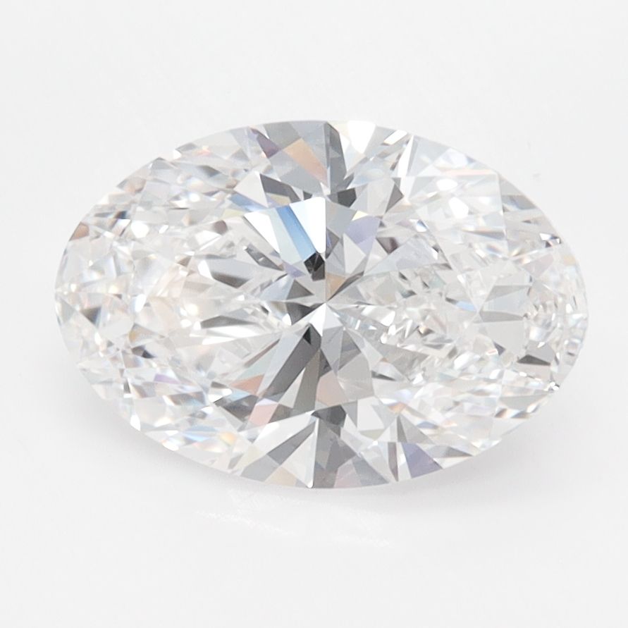 2.08 ct. oval Lab Grown Diamond front image