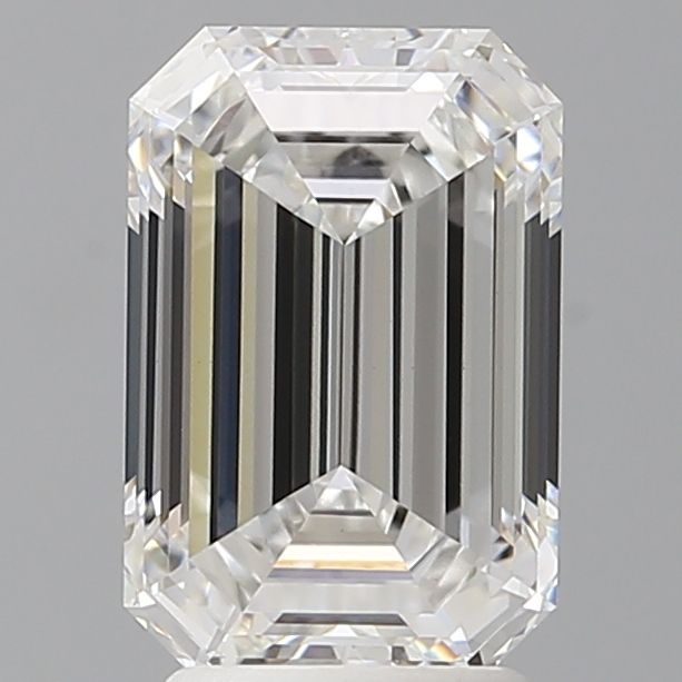 3.10 ct. emerald Lab Grown Diamond front image