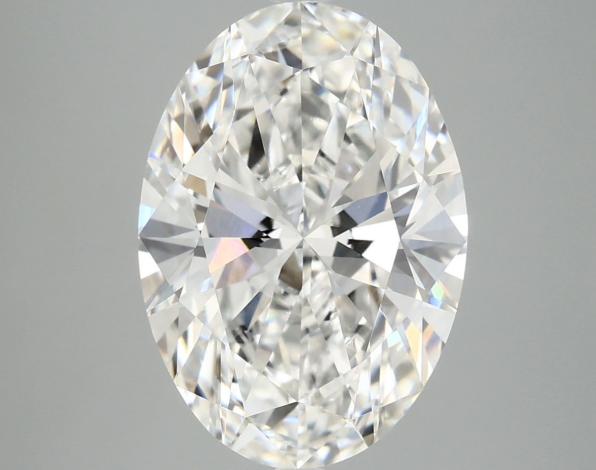 5.03 ct. oval Lab Grown Diamond front image