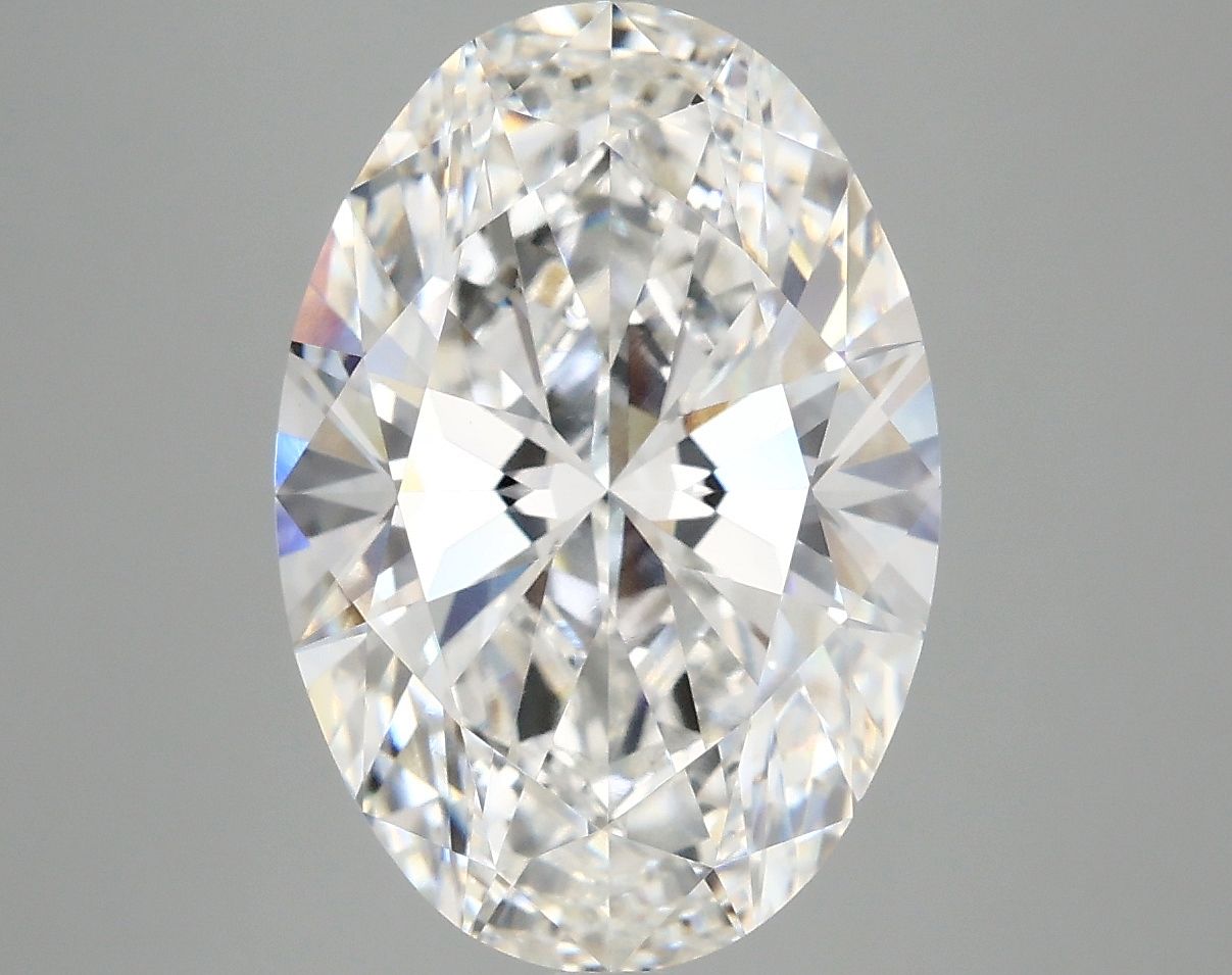 4.90 ct. oval Lab Grown Diamond front image
