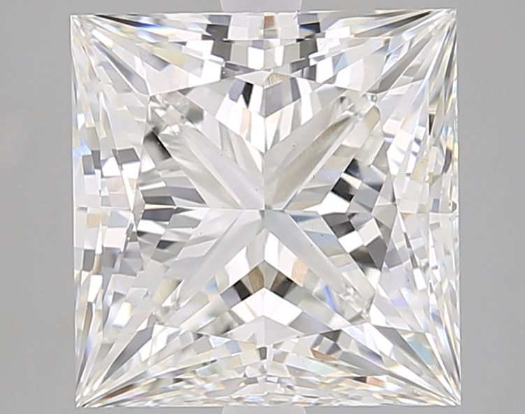 5.06 ct. princess Lab Grown Diamond front image