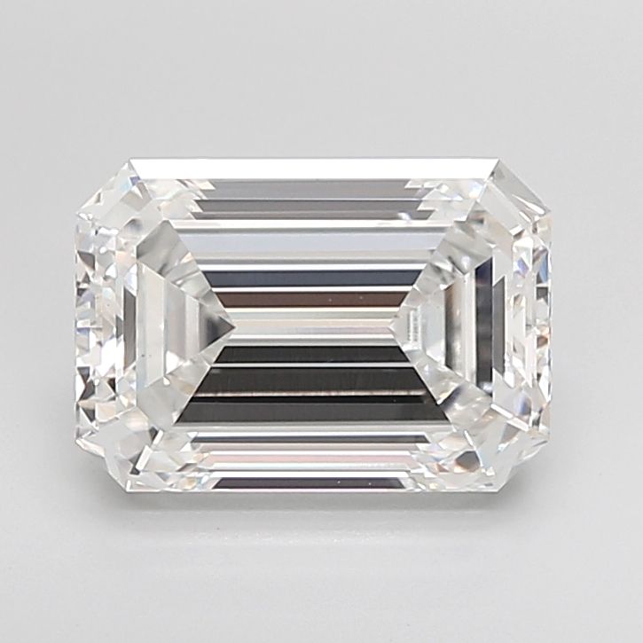 6.05 ct. emerald Lab Grown Diamond front image