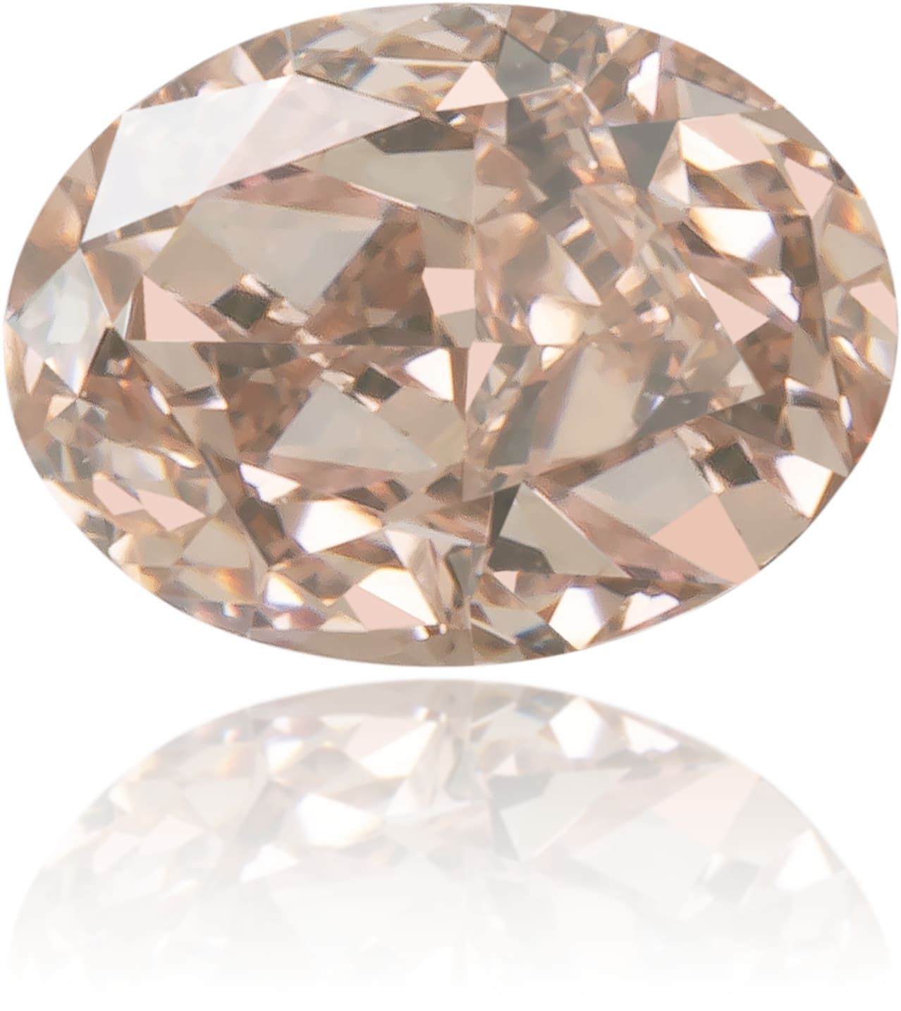 Diament 0.3 ct Fancy Intense Orangey Pink/VS1