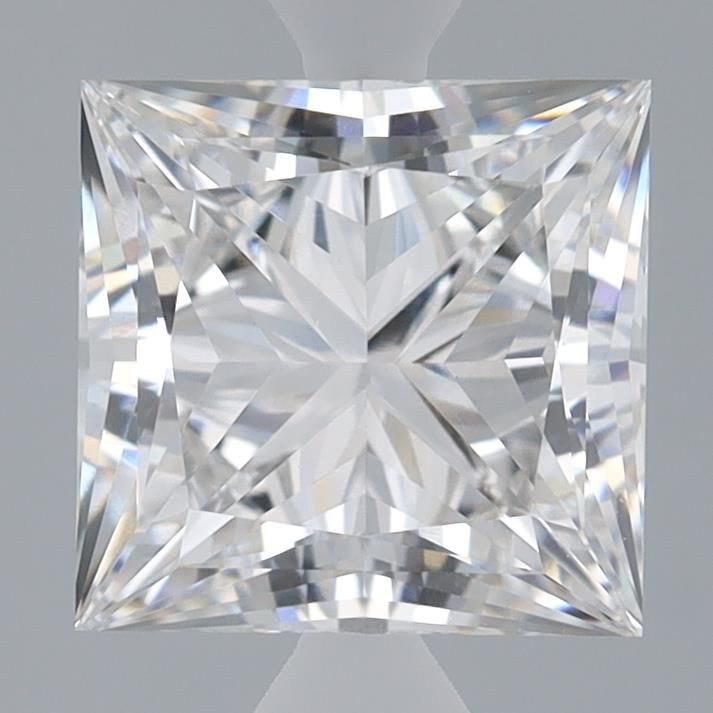 2.67 ct. princess Lab Grown Diamond front image