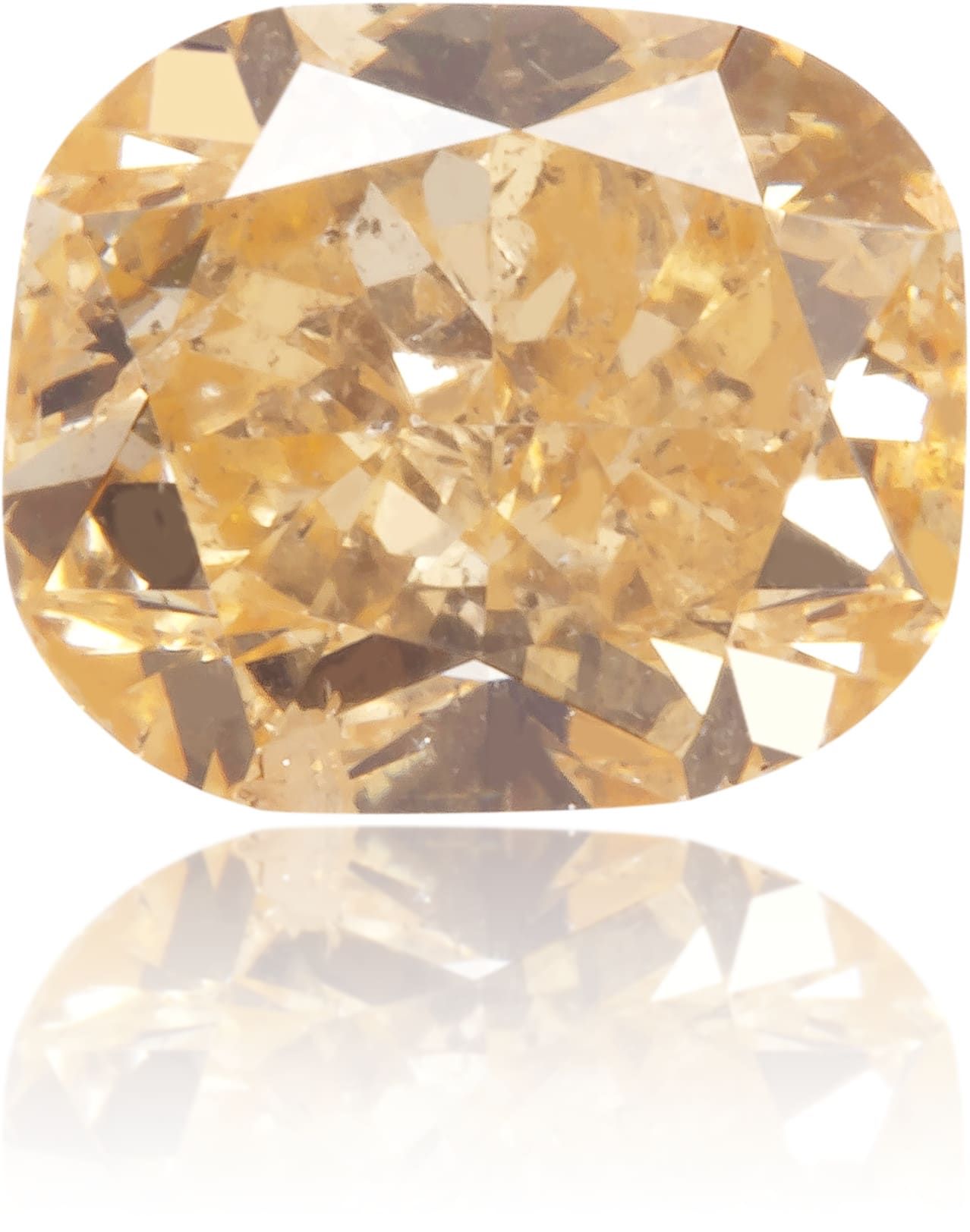 Diament 0.62 ct Fancy Intense Yellowish Orange/I1