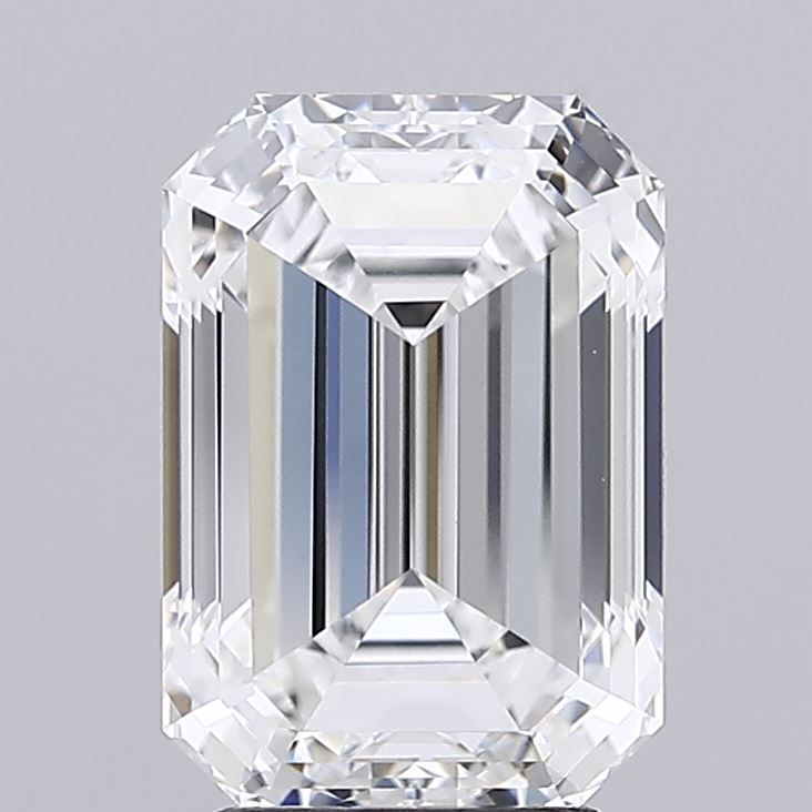 4.03 ct. emerald Lab Grown Diamond front image
