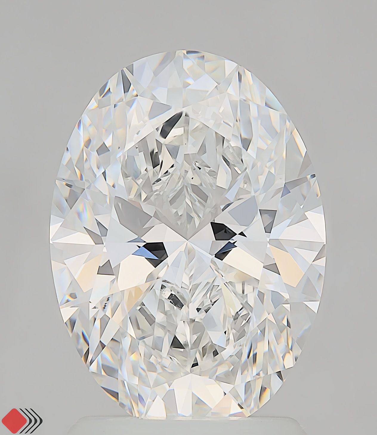 2.09 ct. oval Lab Grown Diamond front image