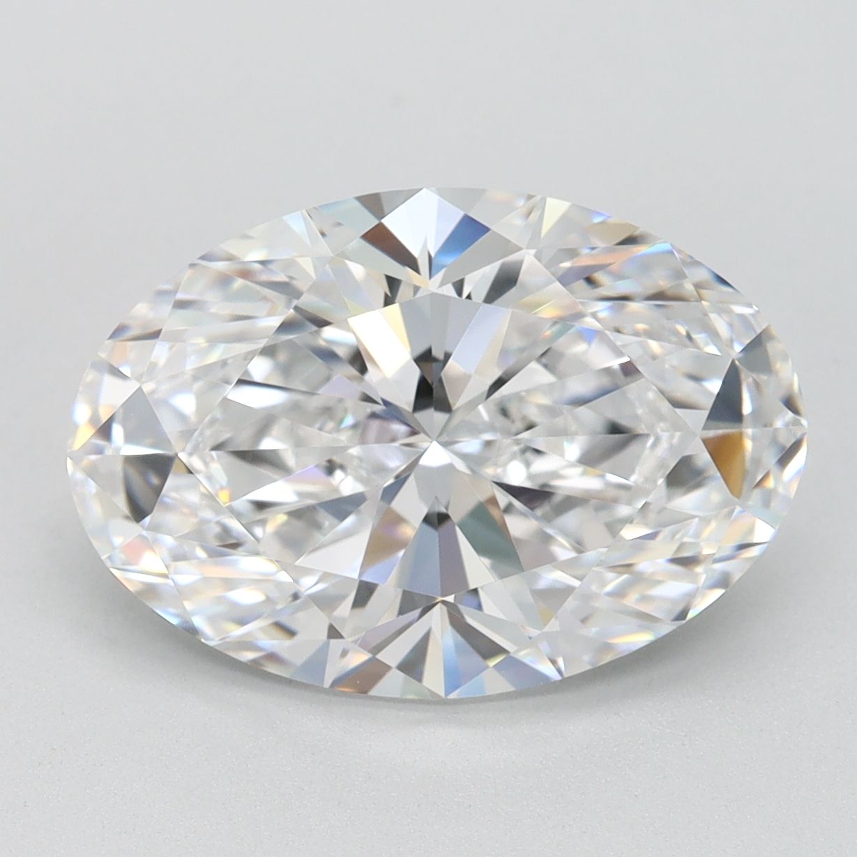 3.60 ct. oval Lab Grown Diamond front image