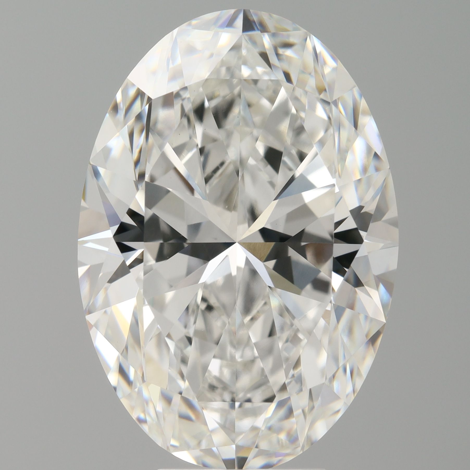 8.01 ct. oval Lab Grown Diamond front image