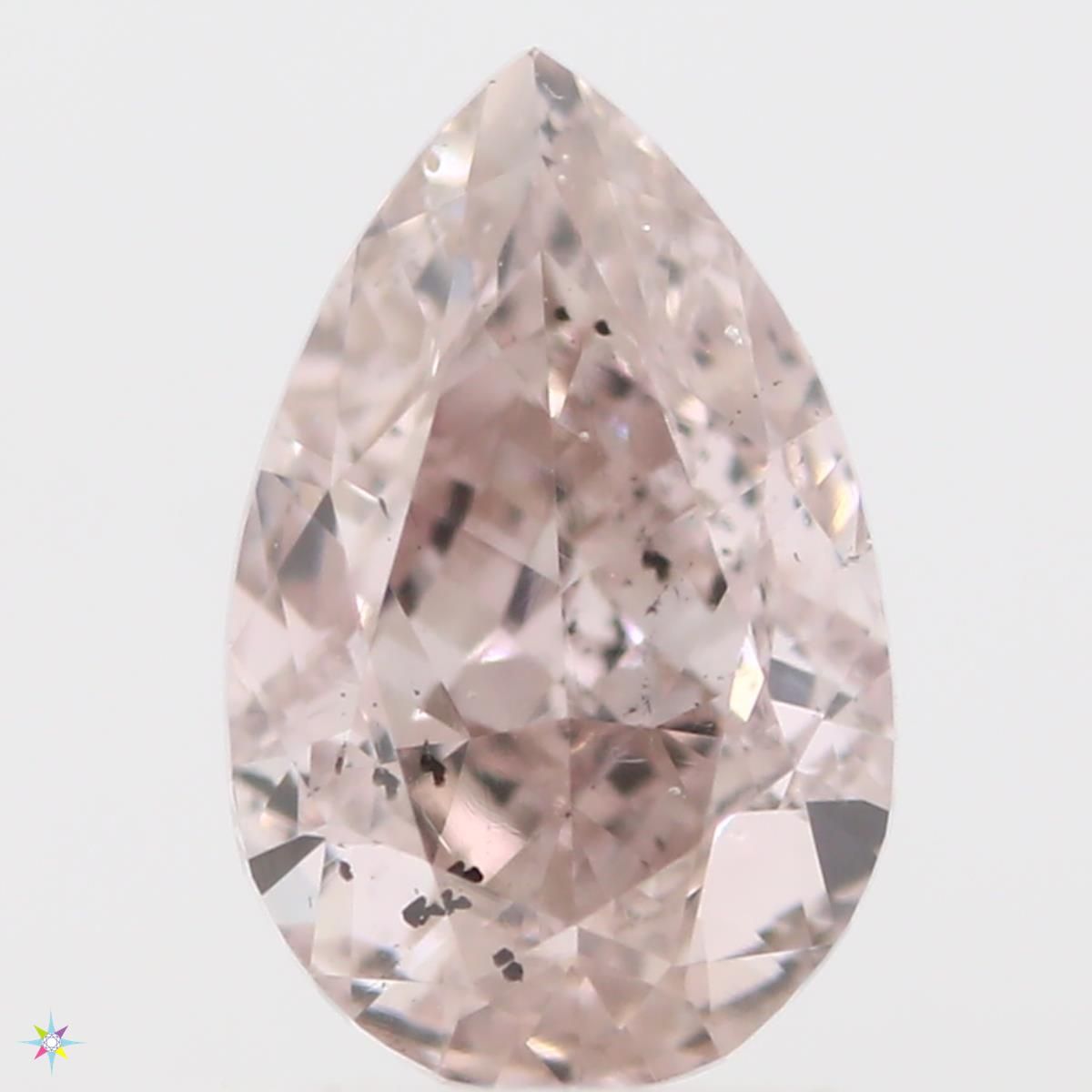 Diament 0.46 ct Fancy Brown Pink/SI2