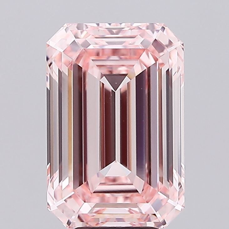7.01 ct. emerald Lab Grown Diamond front image