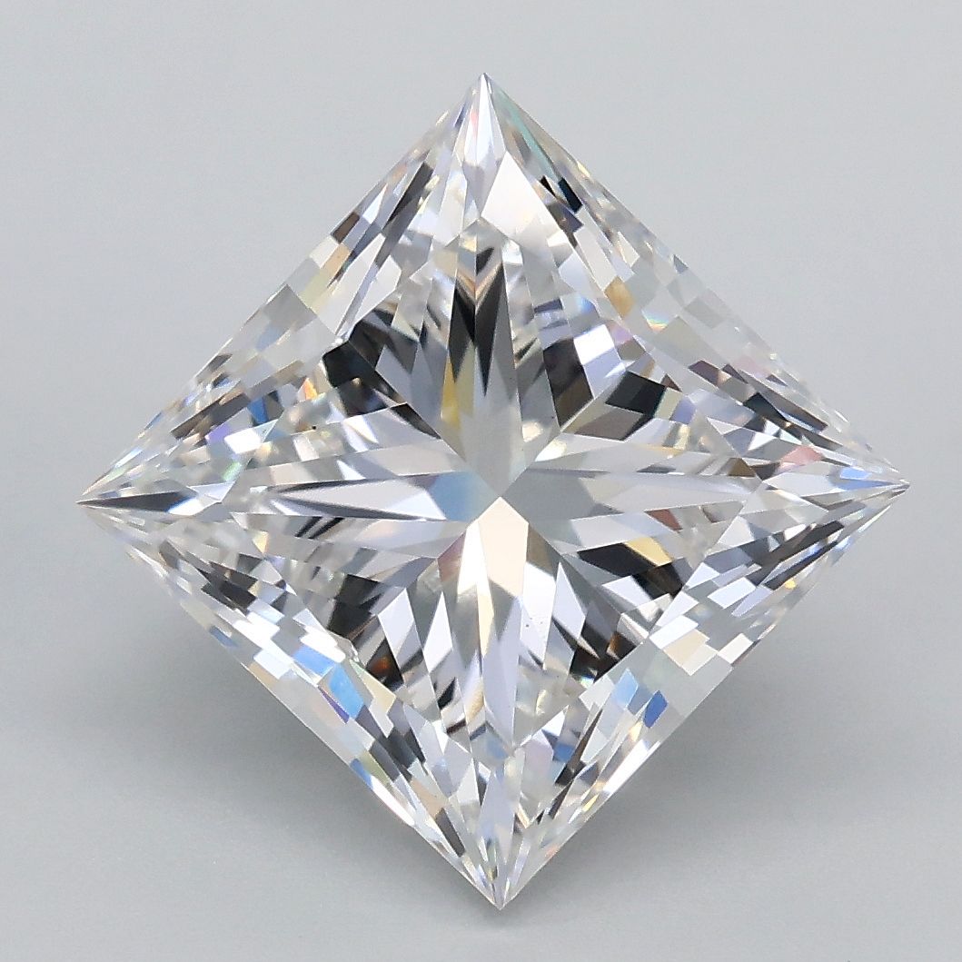 4.00 ct. princess Lab Grown Diamond front image