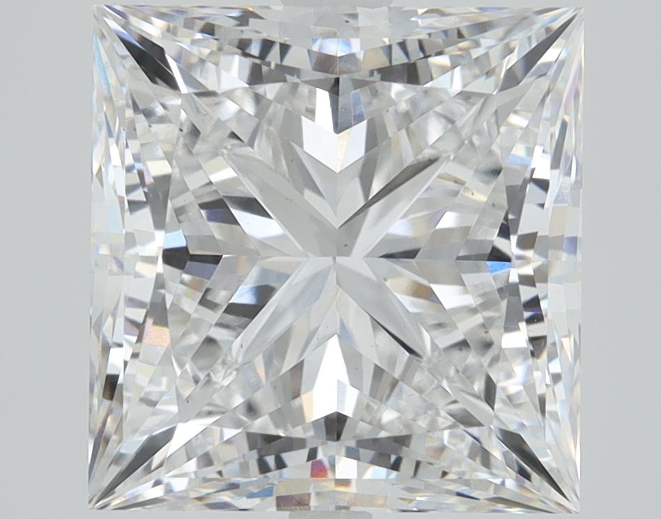 4.02 ct. princess Lab Grown Diamond front image