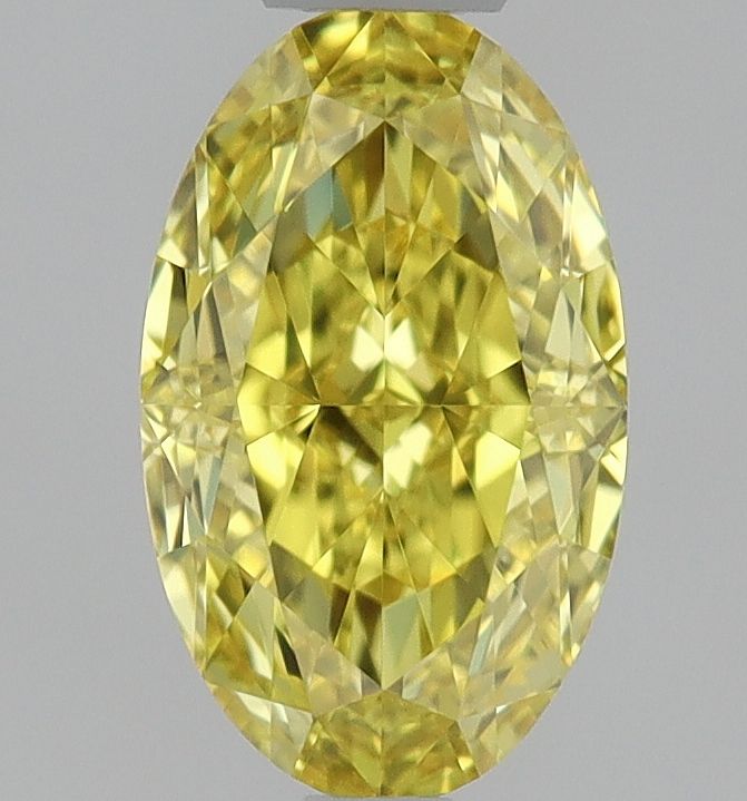 Diament 0.53 ct Fancy Vivid Yellow/VVS1