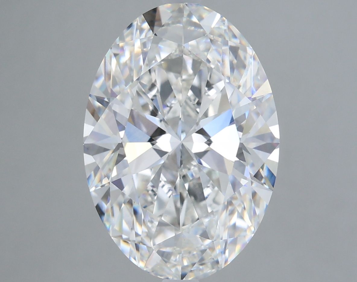 5.08 ct. oval Lab Grown Diamond front image