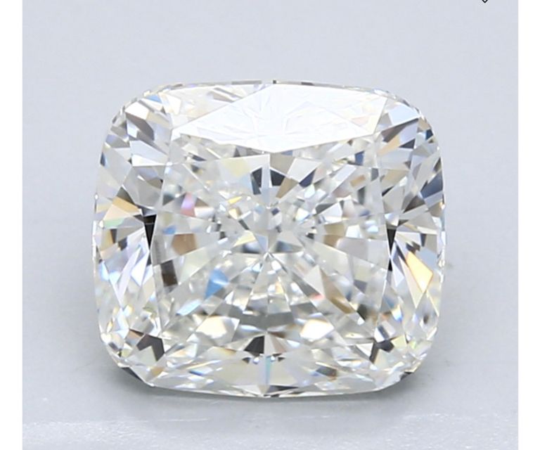 3.52 ct Cushion Brilliant diamond