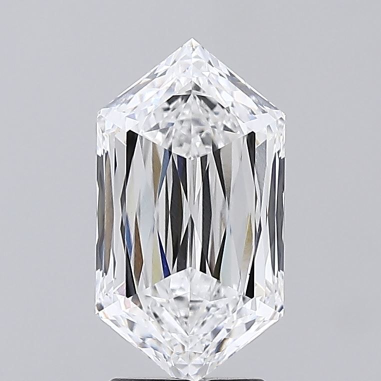 3.37 ct lab-grown Hexagonal Diamond