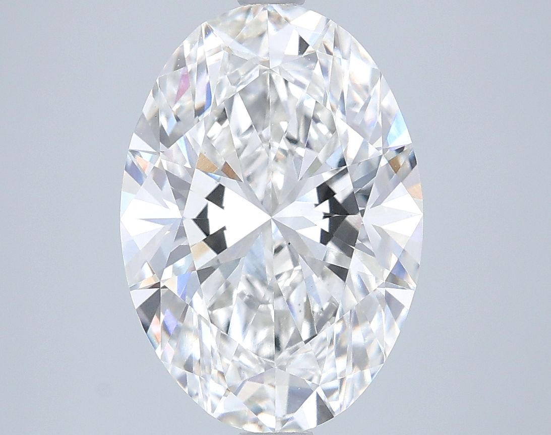 4.09 ct. oval Lab Grown Diamond front image