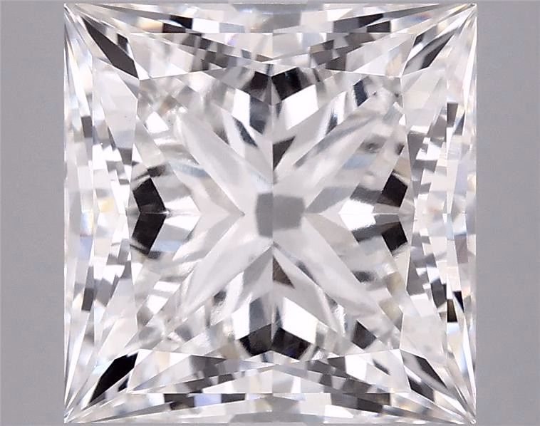 4.03 ct. princess Lab Grown Diamond front image