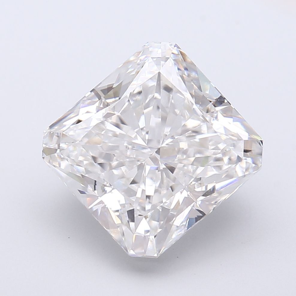 7.04 ct lab-grown Square radiant Diamond
