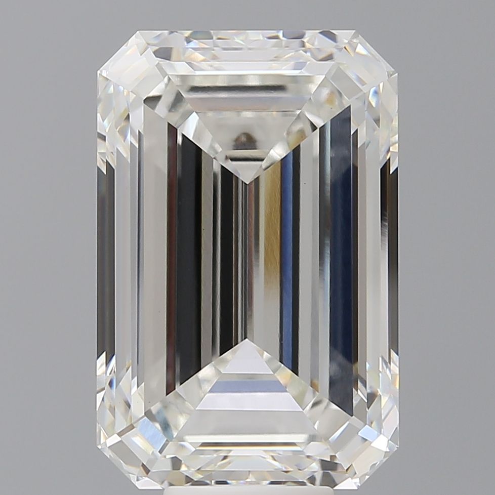 12.11 ct. emerald Lab Grown Diamond front image