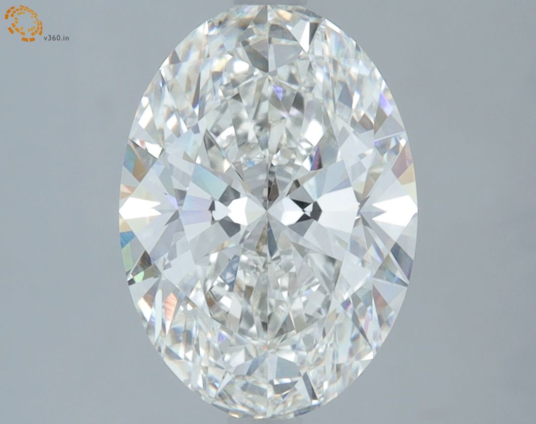 3.16 ct. oval Lab Grown Diamond front image