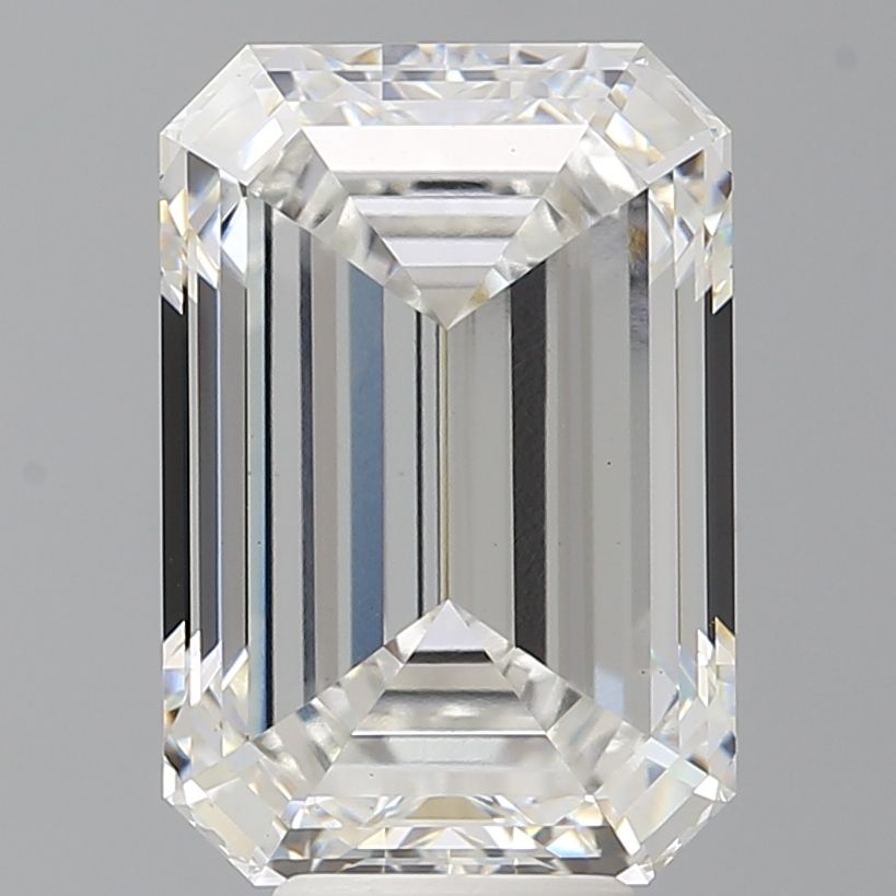 7.58 ct. emerald Lab Grown Diamond front image
