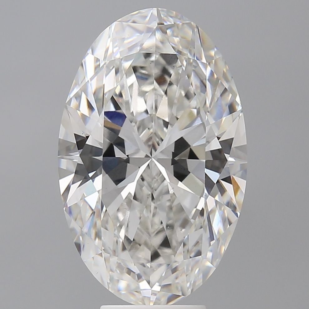 7.57 ct. oval Lab Grown Diamond front image
