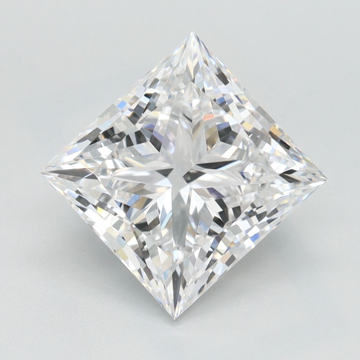 3.02 ct. princess Lab Grown Diamond front image