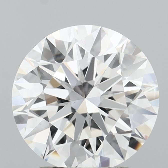 2.10 ct. round Lab Grown Diamond front image