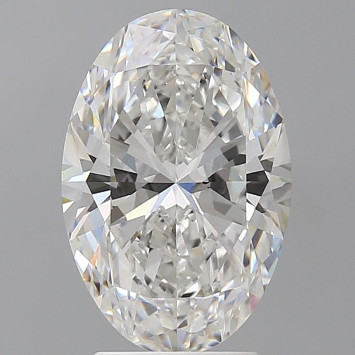 3.58 ct. oval Lab Grown Diamond front image