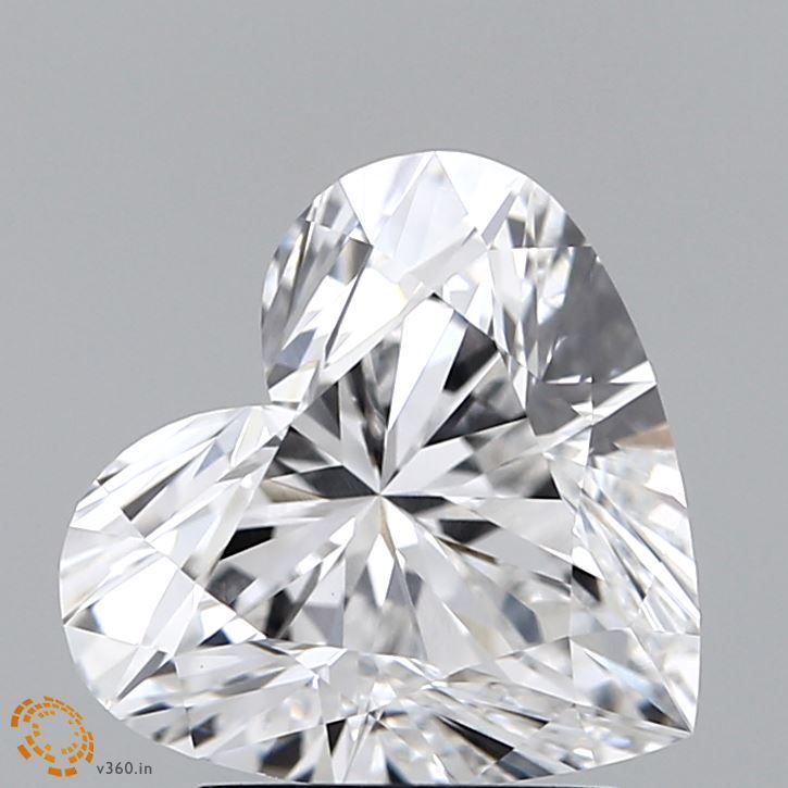 2.56 ct. heart Lab Grown Diamond front image
