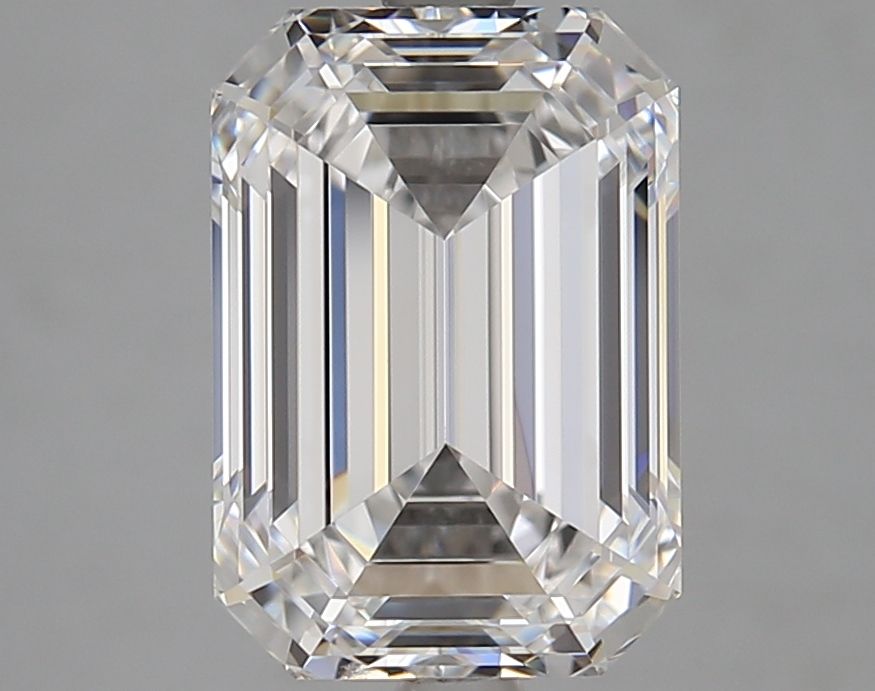 Diamant Émeraude 4.18 ct - Couleur E - Pureté VVS1