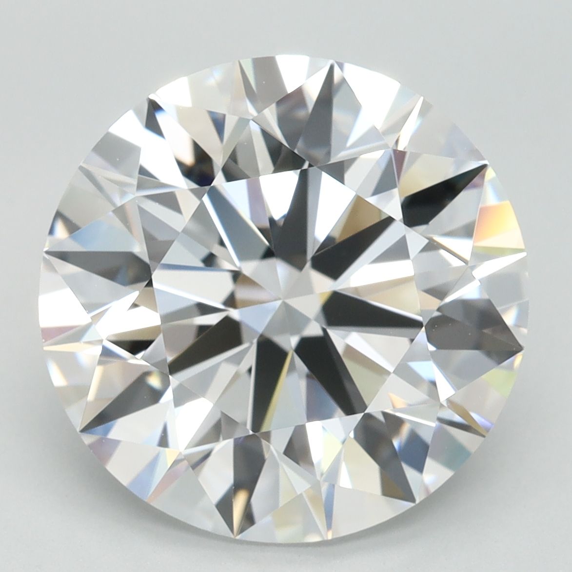 6.02 ct. round Lab Grown Diamond front image